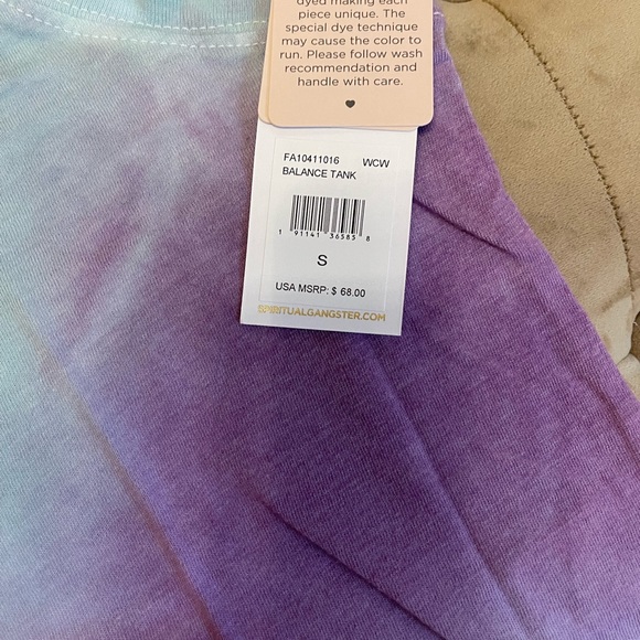 New With Tags Spiritual Gangster Balance Tank - Picture 4 of 6
